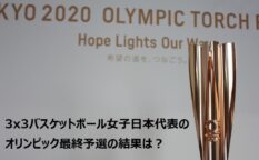 3x3バスケットボール女子日本代表のオリンピック最終予選の結果は？